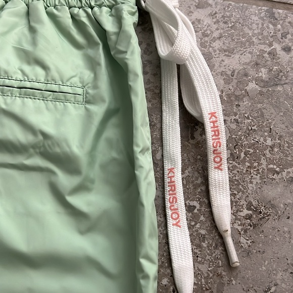 KHRISJOY Casual Pants in Mint Green, Size S - Made in Italy NEW w/o Tag $537 - Picture 10 of 14